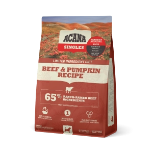 ACANA Singles Limited Ingredient Beef and Pumpkin Dry Dog Food