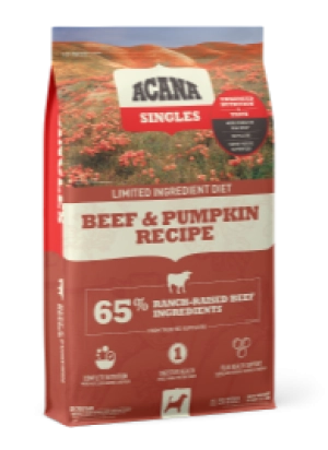 ACANA Singles Limited Ingredient Beef and Pumpkin Dry Dog Food
