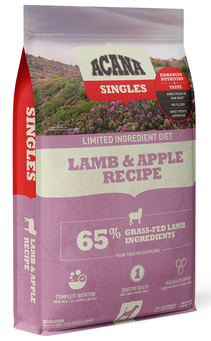 ACANA Singles Limited Ingredient Lamb and Apple Dry Dog Food