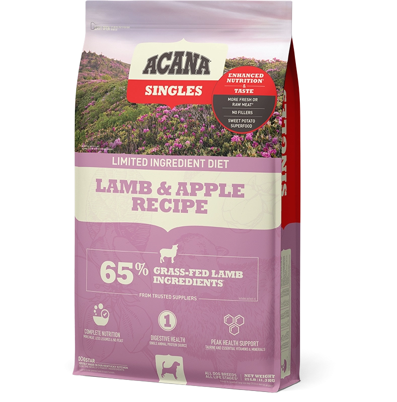 ACANA Singles Limited Ingredient Lamb and Apple Dry Dog Food