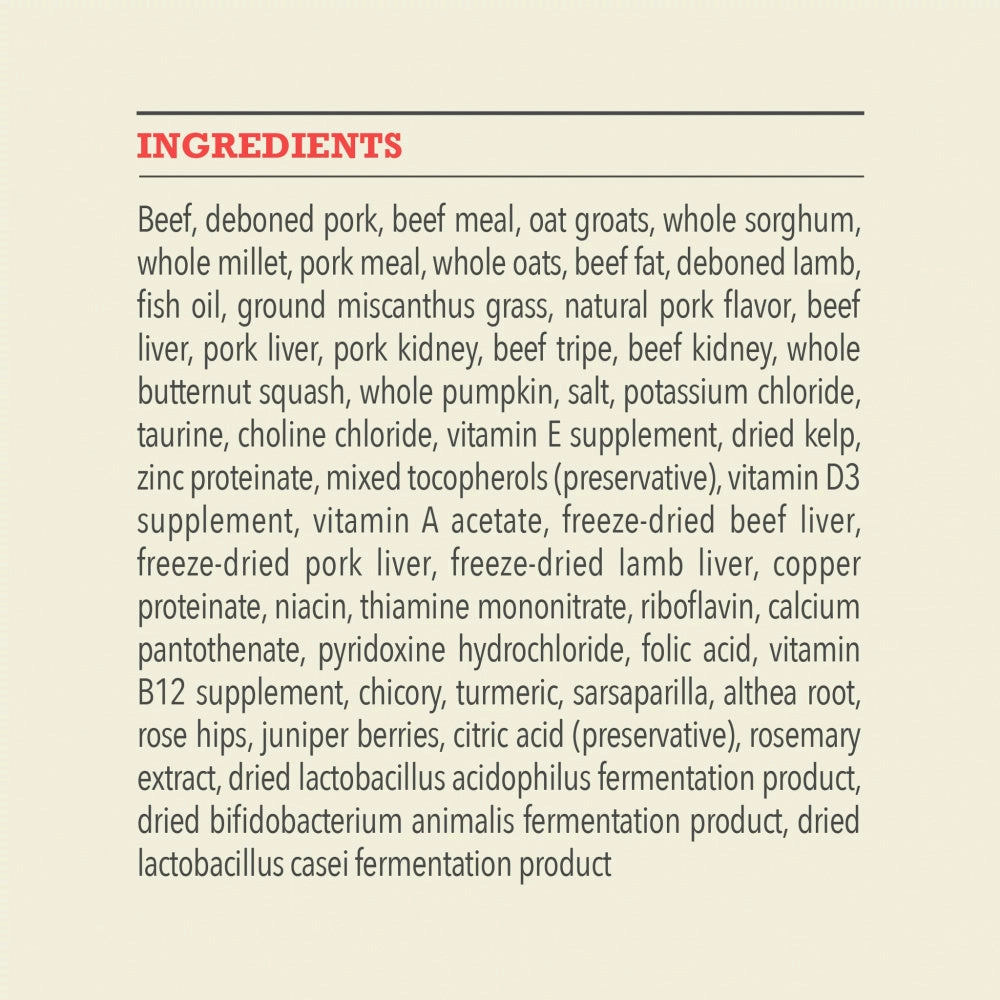 ACANA   Wholesome Grains Red Meat Recipe Dry Dog Food