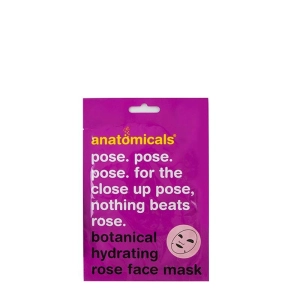 Anatomicals Pose. Pose. Pose. For The Close Up Pose. Nothing Beats Rose. Botanical Hydrating Rose Face Mask Discontinued
