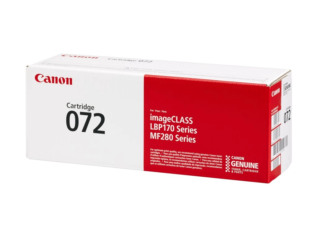 Canon 072 - Black - original - box - toner cartridge - for P/N: 6353C004, 6354C005, 6354C011, 6354C019 5647C001