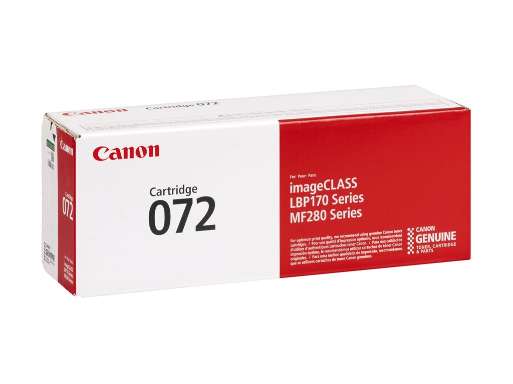 Canon 072 - Black - original - box - toner cartridge - for P/N: 6353C004, 6354C005, 6354C011, 6354C019 5647C001