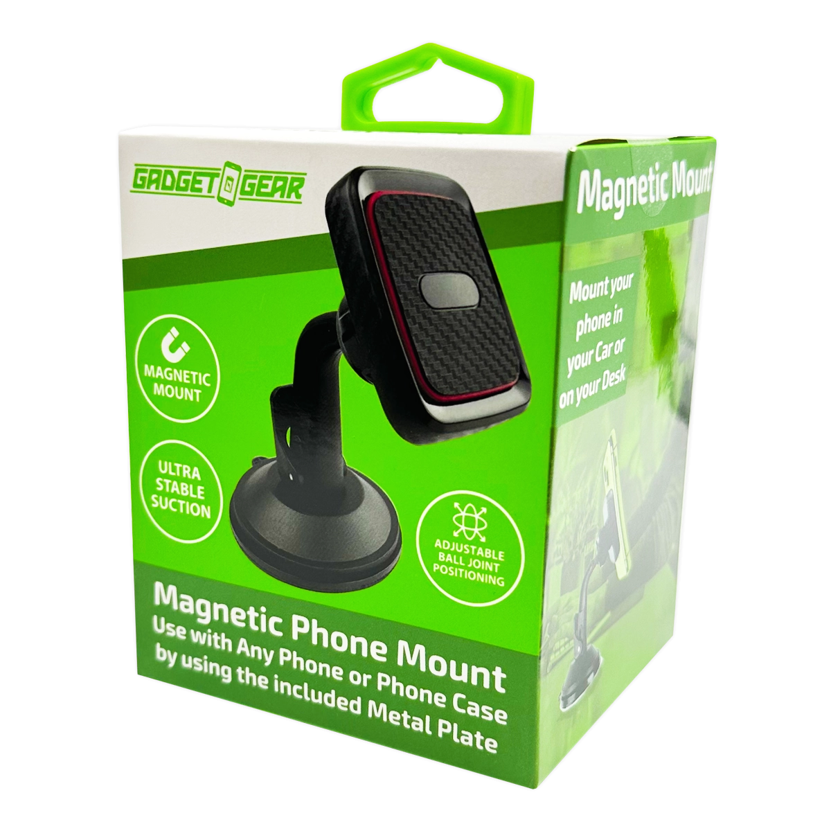 Car/Desk Magnetic Phone Mount - 6 Pieces Per Retail Ready Display 25233