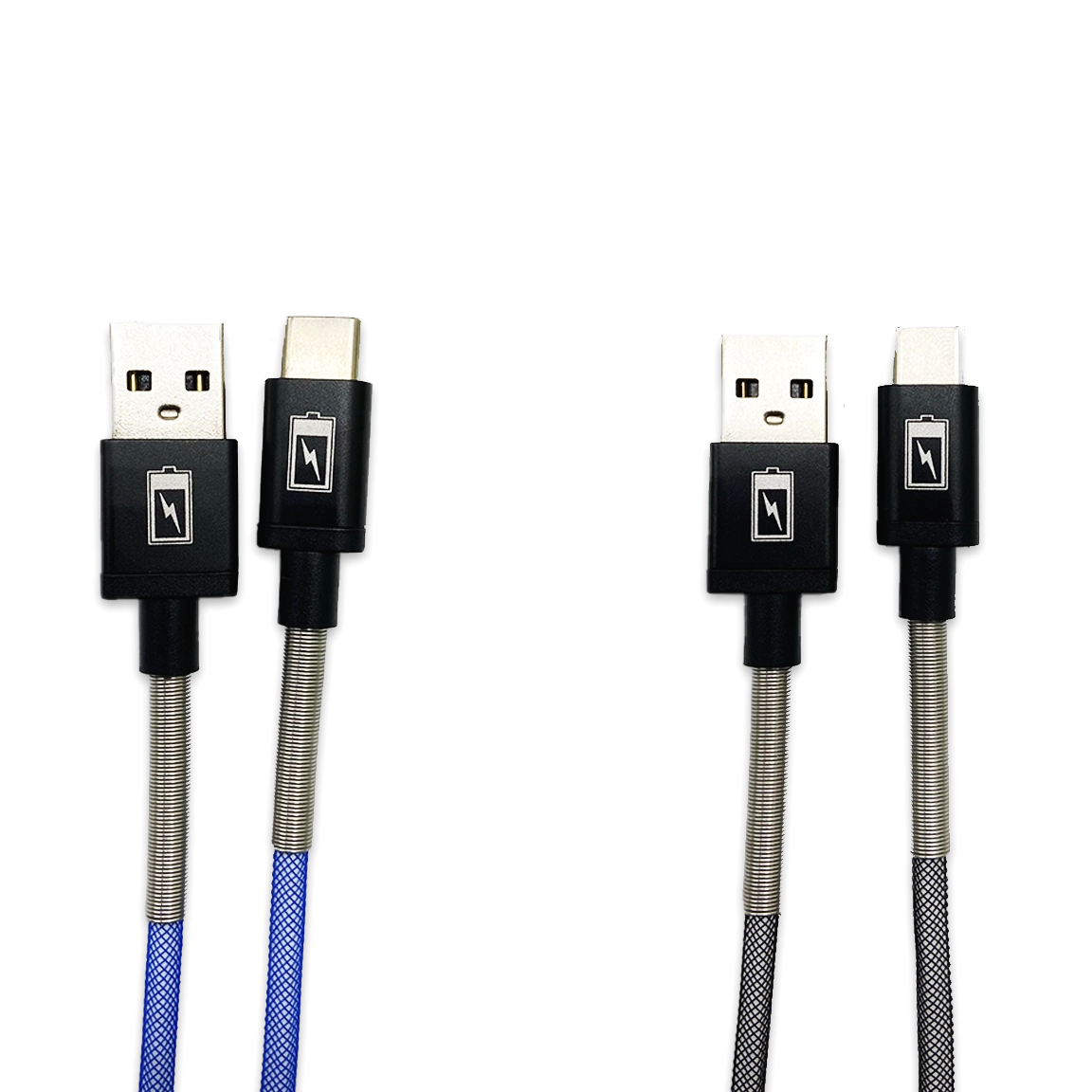 Charging Cable Indestructible USB to USB-C 4FT 2.4 Amp - 3 Pieces Per Pack 24613