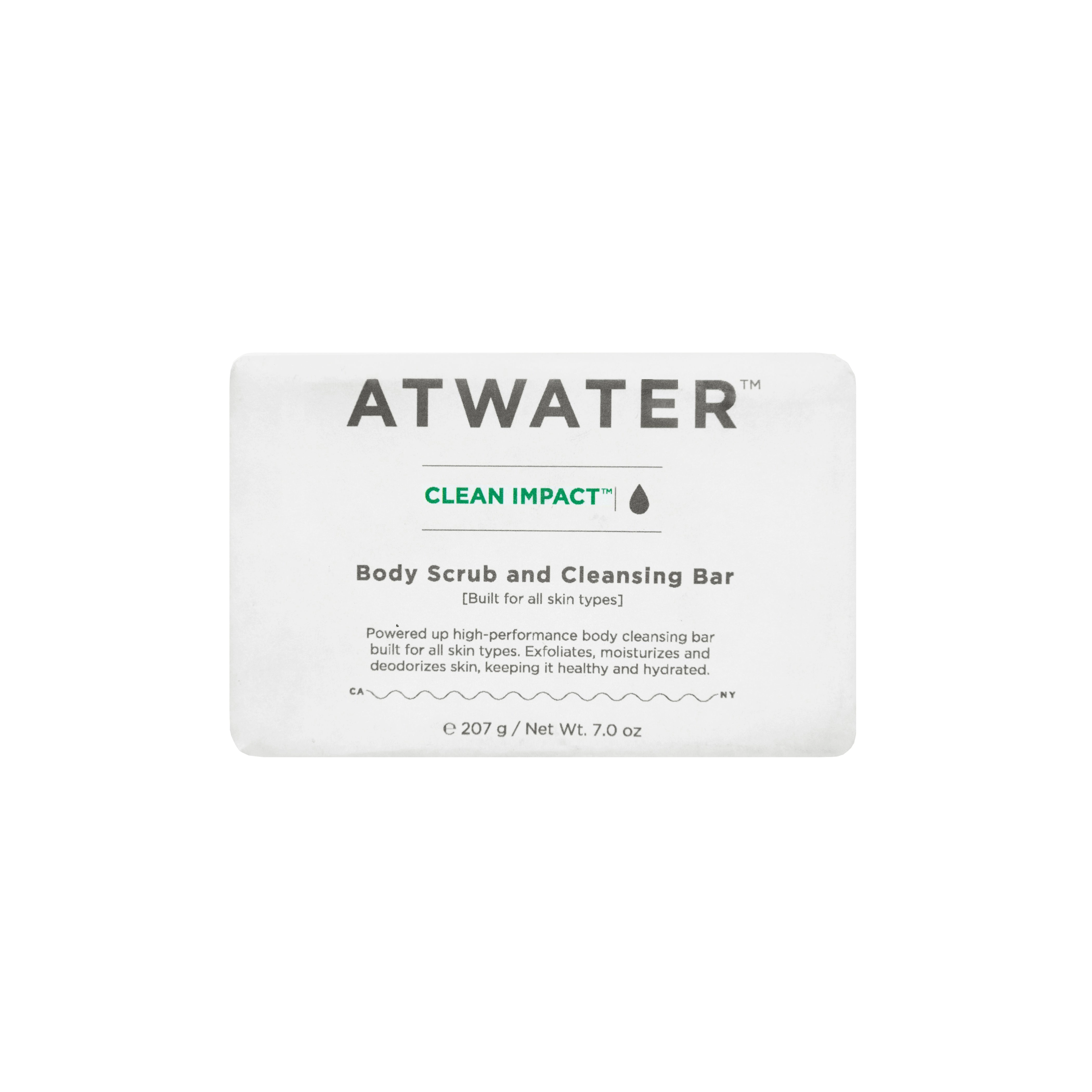 Clean Impact Body Scrub and Cleansing Bar