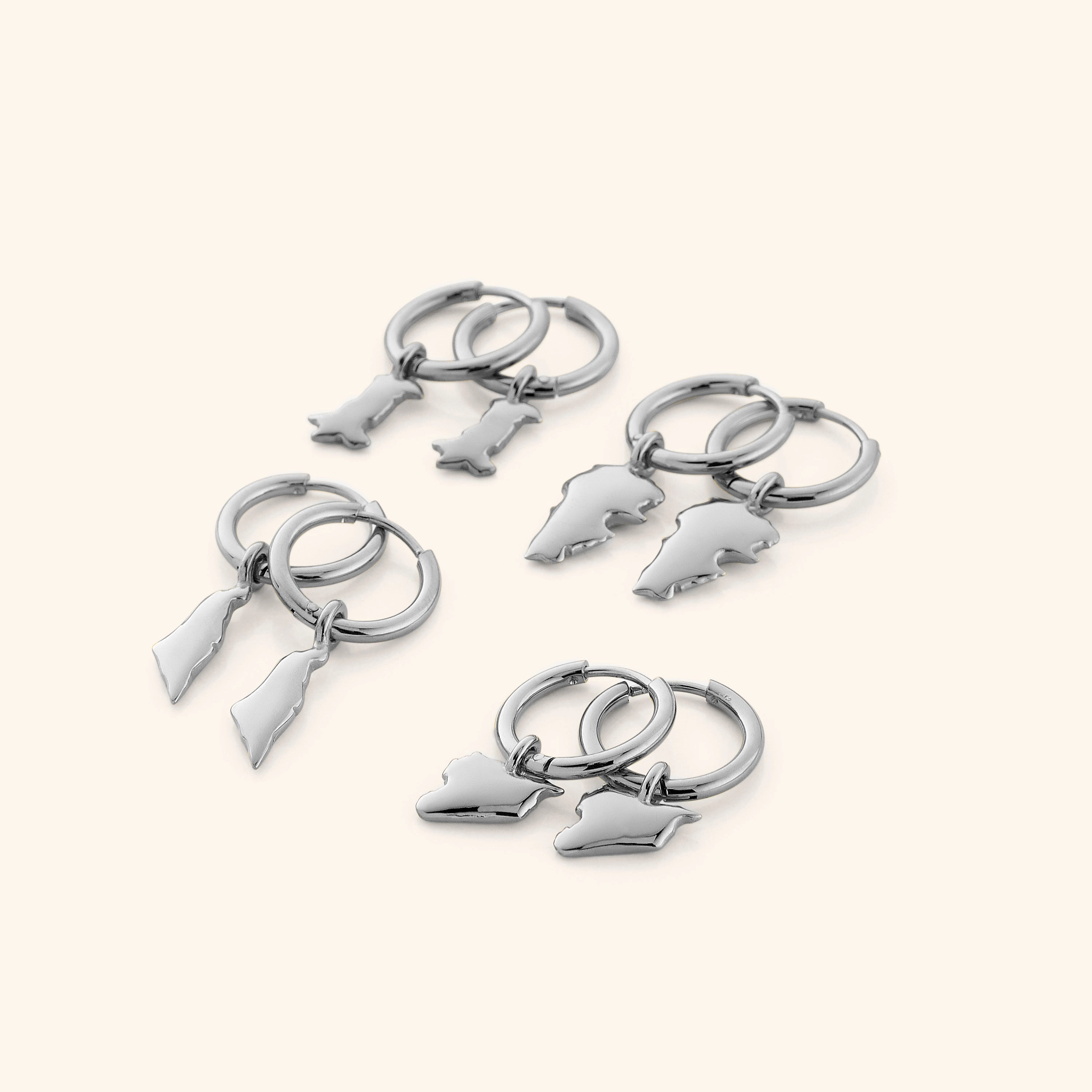 Country Map Hoops