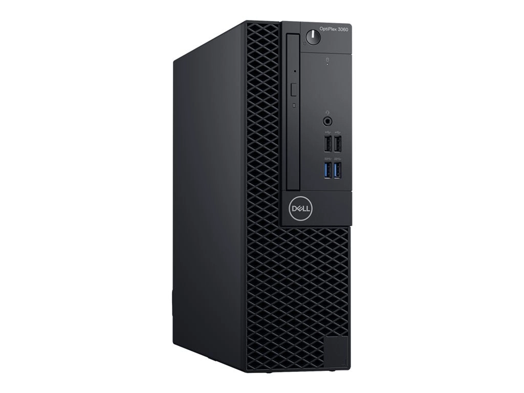 Dell TDSourcing OptiPlex 3060 - SFF - Core i3 8100 up to - RAM 8 GB - HDD 500 GB - DVD-Writer - UHD Graphics 630 - Gigabit Ethernet D7CKR