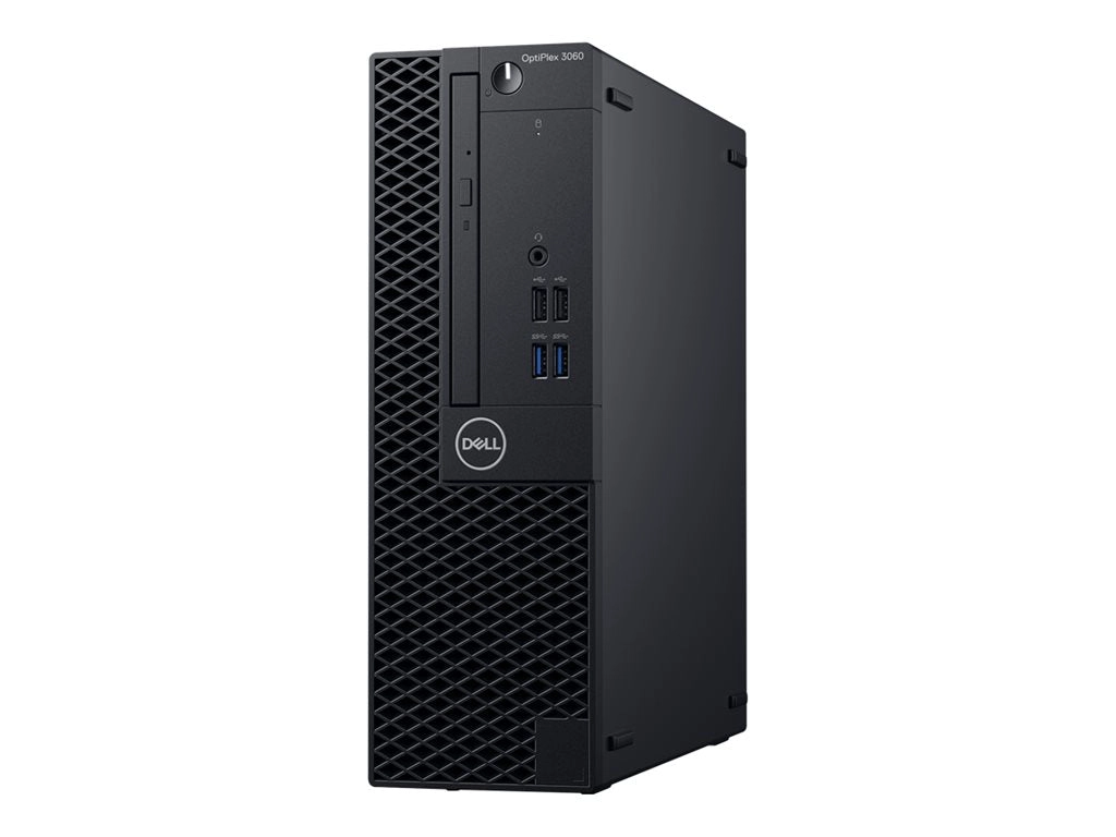 Dell TDSourcing OptiPlex 3060 - SFF - Core i3 8100 up to - RAM 8 GB - HDD 500 GB - DVD-Writer - UHD Graphics 630 - Gigabit Ethernet D7CKR
