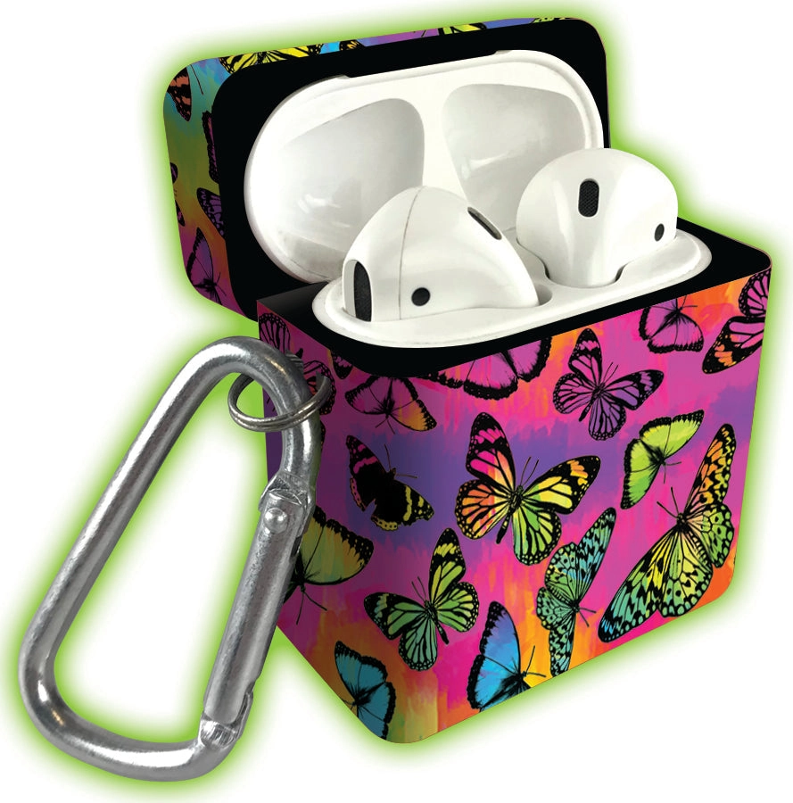 Earbud Case with Carabiner Clip - 9 Pieces Per Retail Ready Display 21785