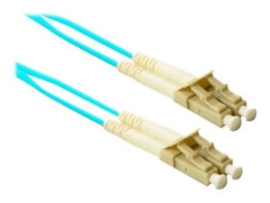ENET - Patch cable - LC multi-mode (M) to LC multi-mode (M) - 70 m - fiber optic - duplex - 50 / 125 micron - OM4 - riser - aqua LC2-OM4-70M-ENC