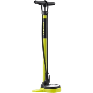 Essential Floor Pump - Highlighter