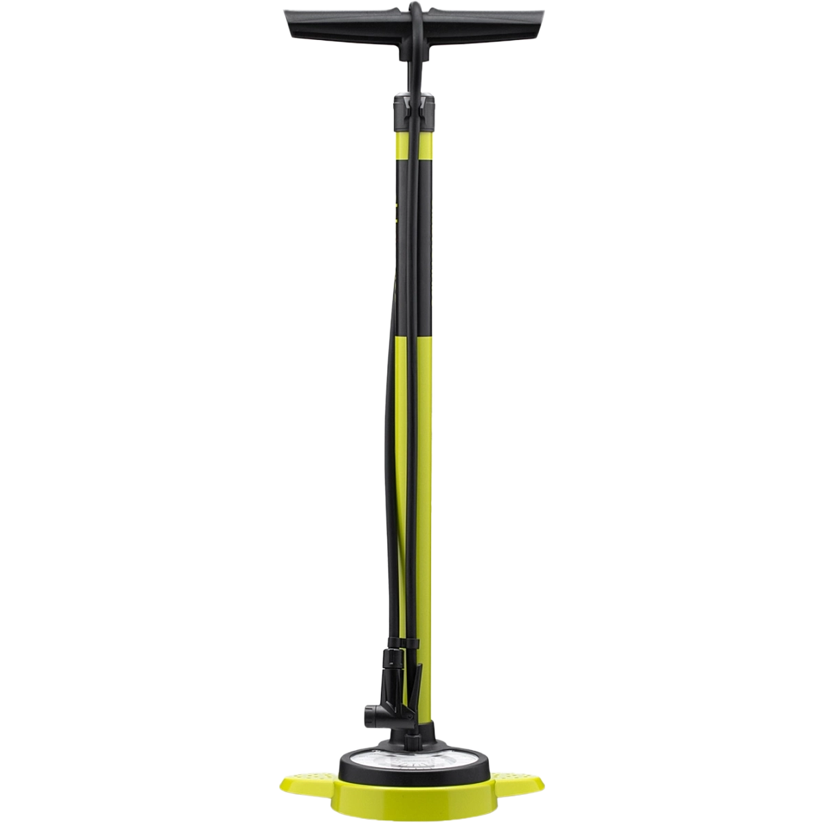 Essential Floor Pump - Highlighter