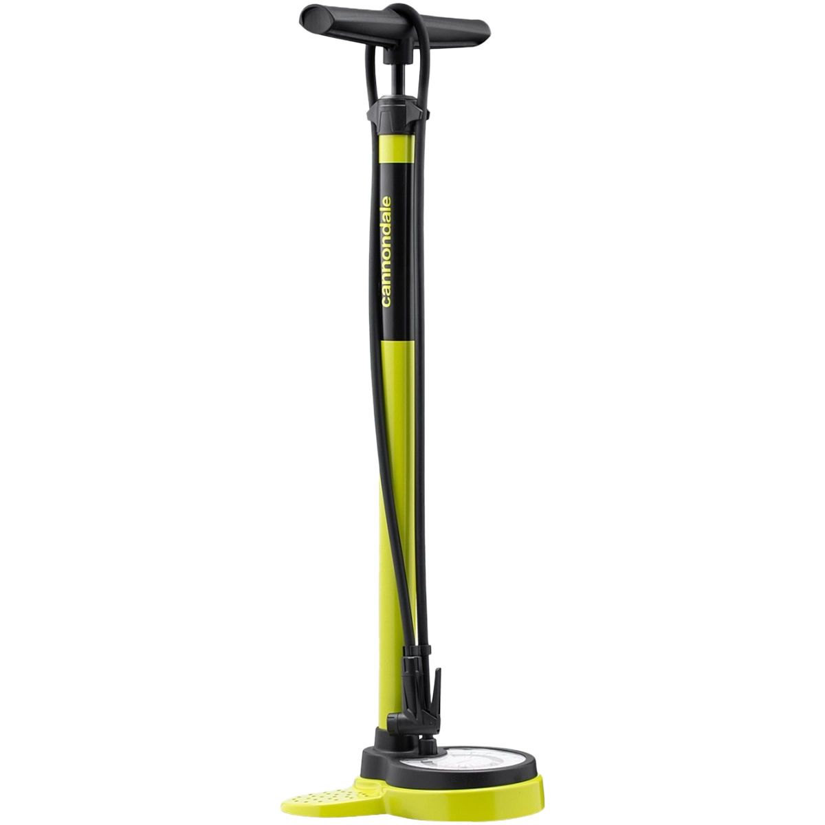 Essential Floor Pump - Highlighter