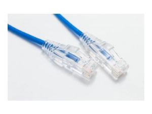 Fiber Cables Direct TightSpot - Patch cable - RJ-45 (M) to RJ-45 (M) - 7 ft - 0.1 in - UTP - CAT 6 - booted - blue FCDUS568V107
