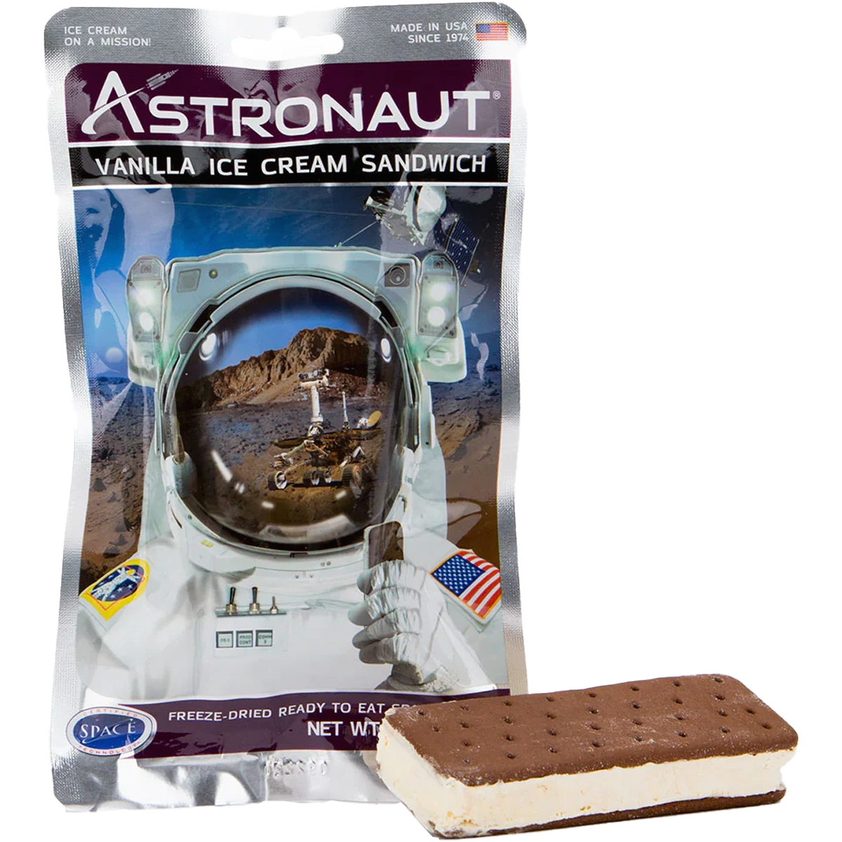 Freeze-dried Ice Cream Sandwich (1 Serving)