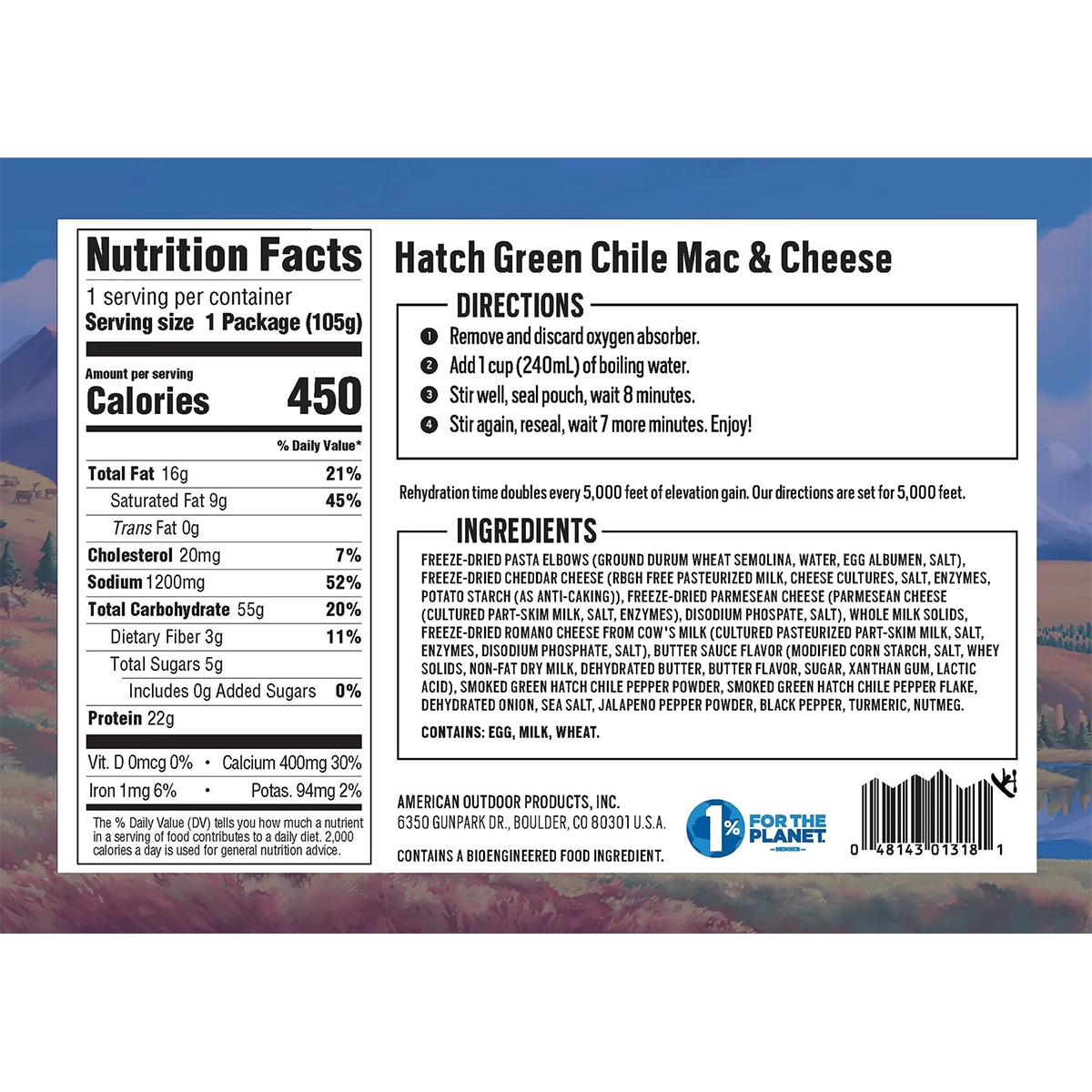 Hatch Chile Mac & Cheese