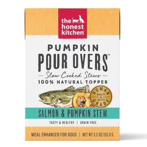 Honest Kitchen Pour Over Stews Salmon & Pumpkin Dog Food