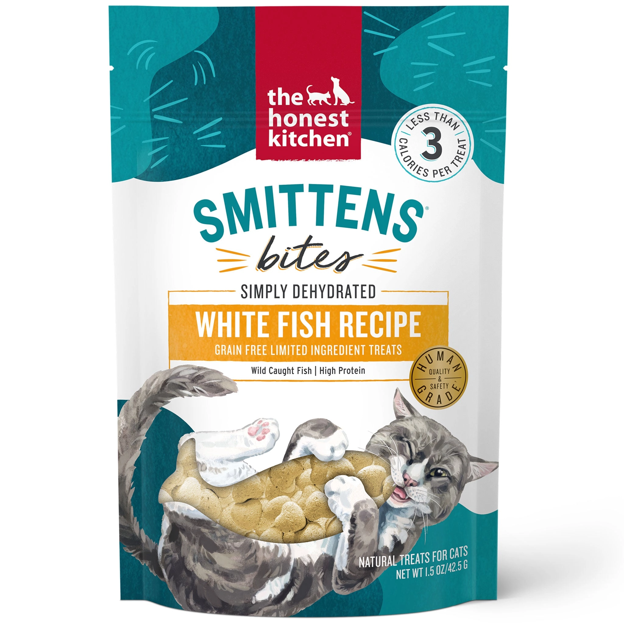 Honest Kitchen Smitten Bites Whitefish Cat Treats