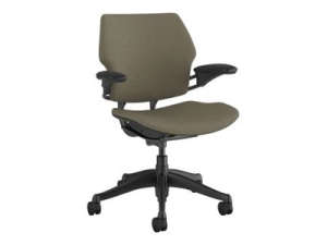 Humanscale Freedom - Chair - task - ergonomic - armrests - tilt - swivel - Corde 4 - driftwood F113GCF22