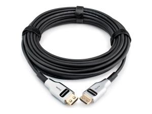 Kramer - Ultra High Speed - HDMI cable - HDMI male to HDMI male - 295 ft - hybrid copper/fiber optic - black - active, 4K120Hz 98-042600295