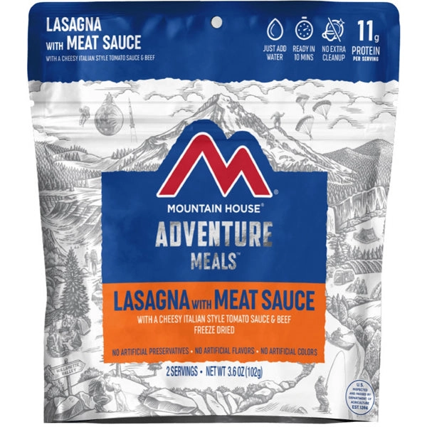 Lasagna w/ Meat Sauce (2 Servings)