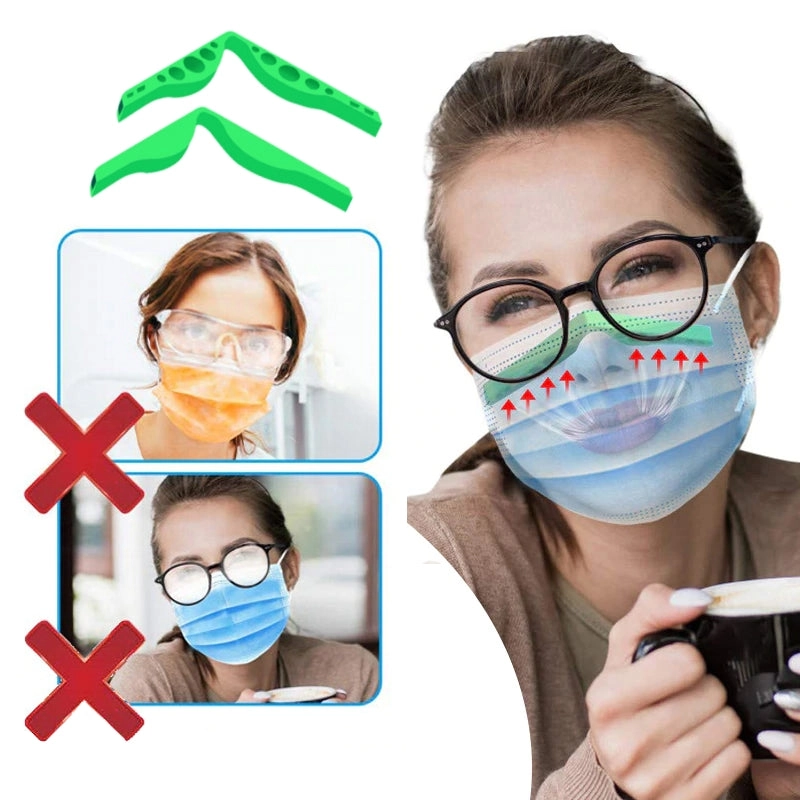 Mask Accessory For Prevent Eyeglasses From Fogging Mask Nose Bridge Holder