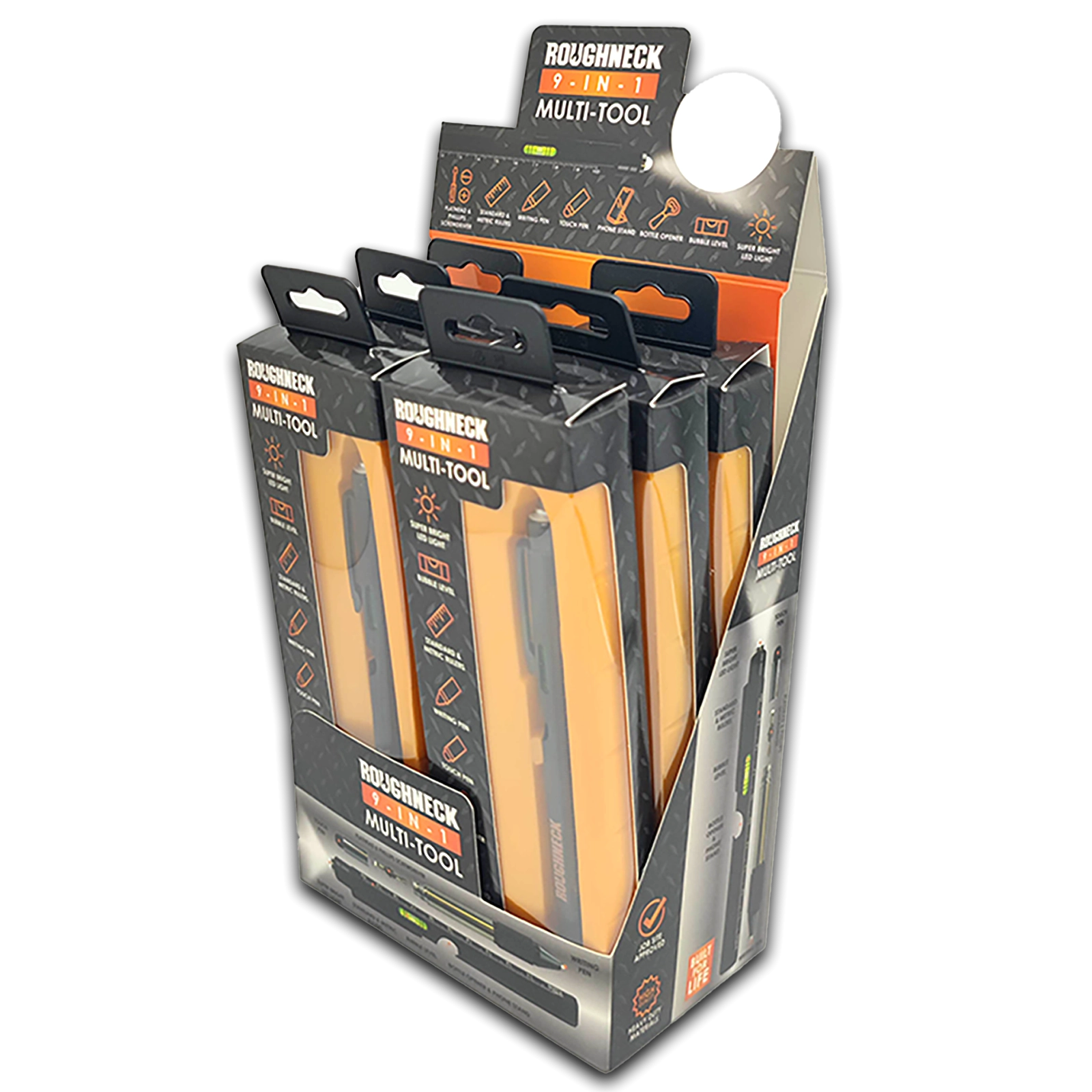 Multi-Tool 9-In-1 with Pen - 6 Pieces Per Retail Ready Display 23713