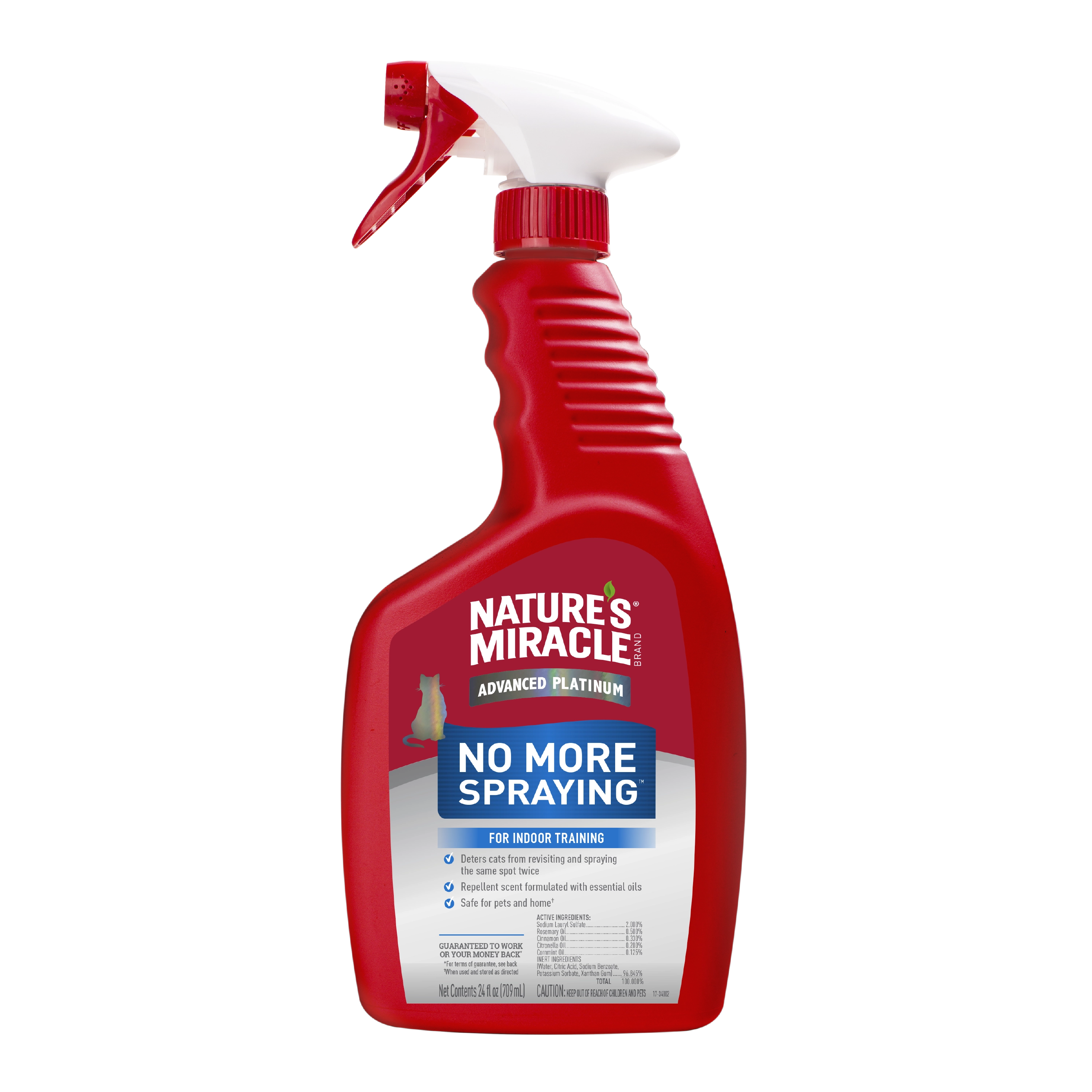 Nature’s Miracle Advanced Platinum No More Spraying 24oz Trigger