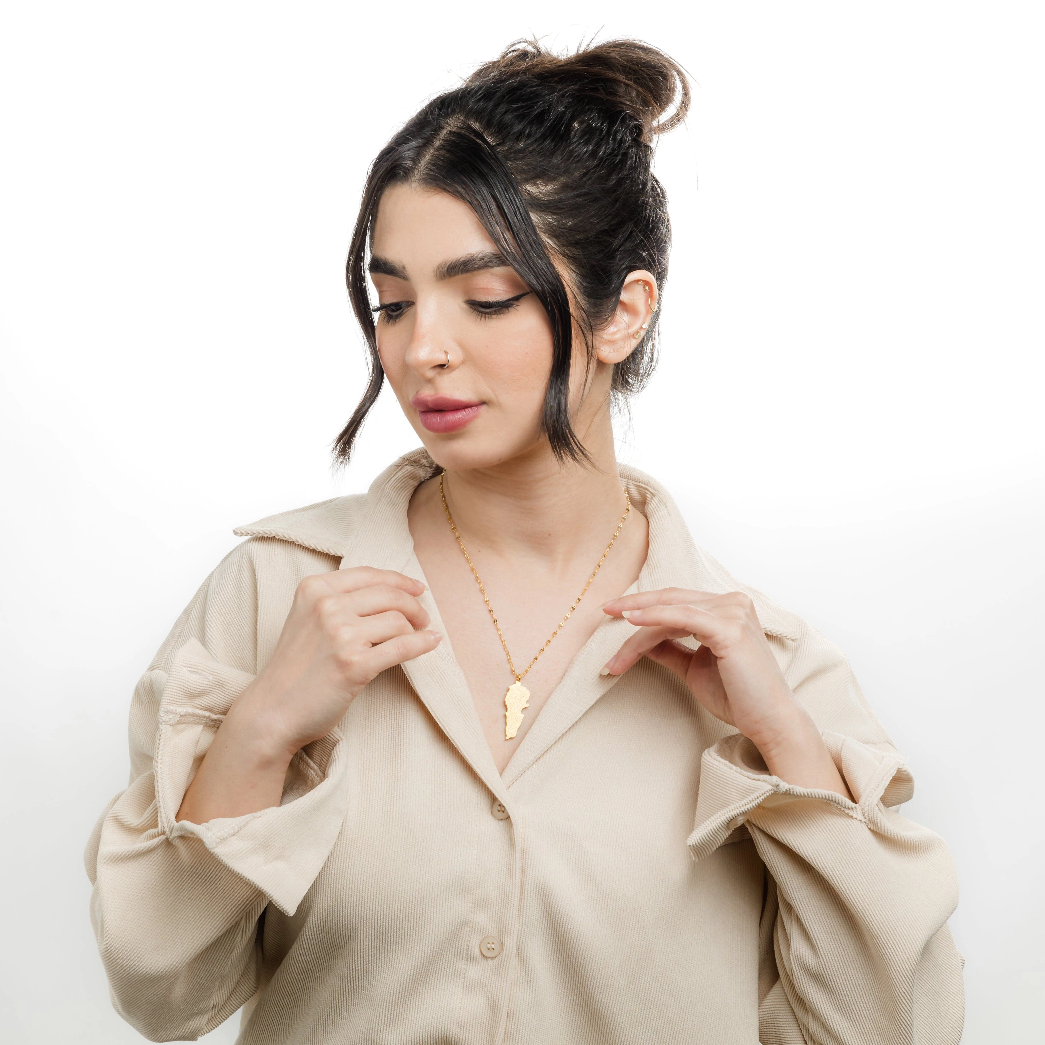 "Home is Where the Heart is" Map Necklace | Women