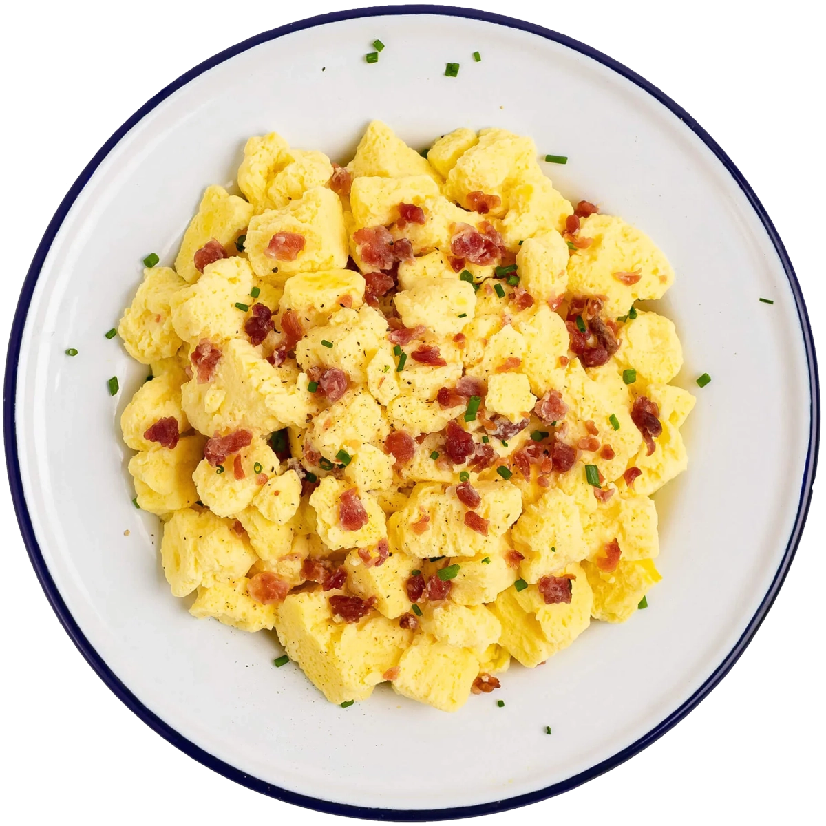 Scrambled Eggs with Bacon (1 Serving)