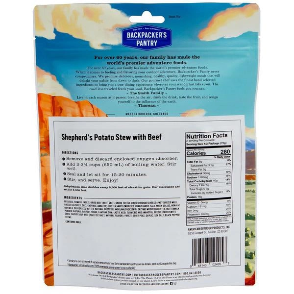 Shepherd's Potato Stew w/ Beef (2 Servings)