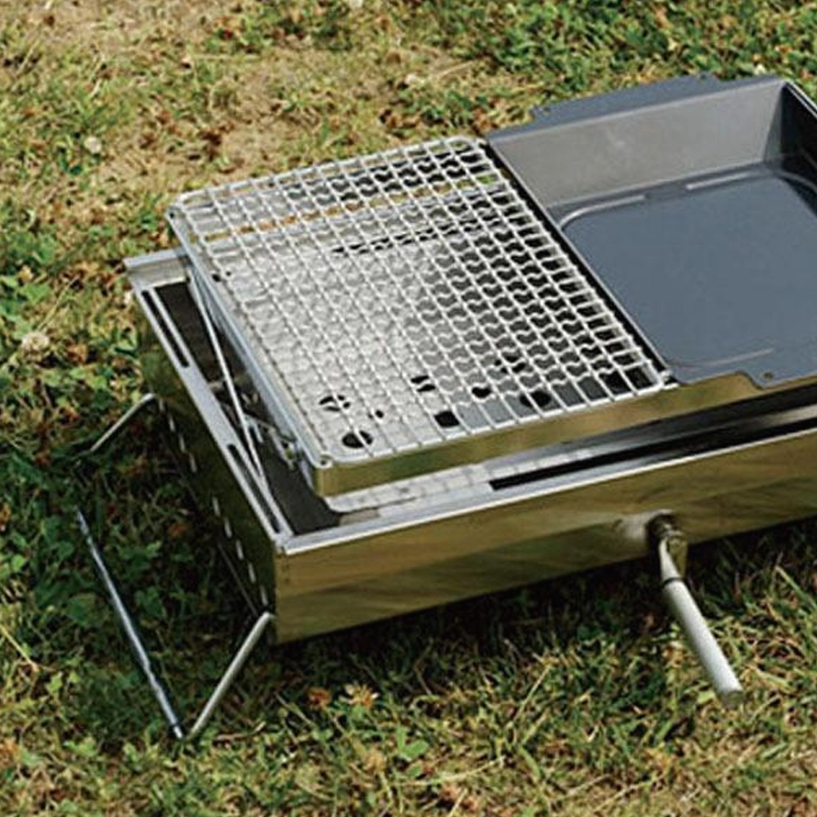 Stainless Half Grill Pro