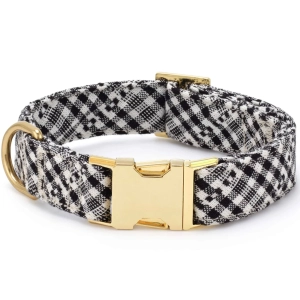 The Foggy Dog x Heather Taylor Home Collar - Soho Black