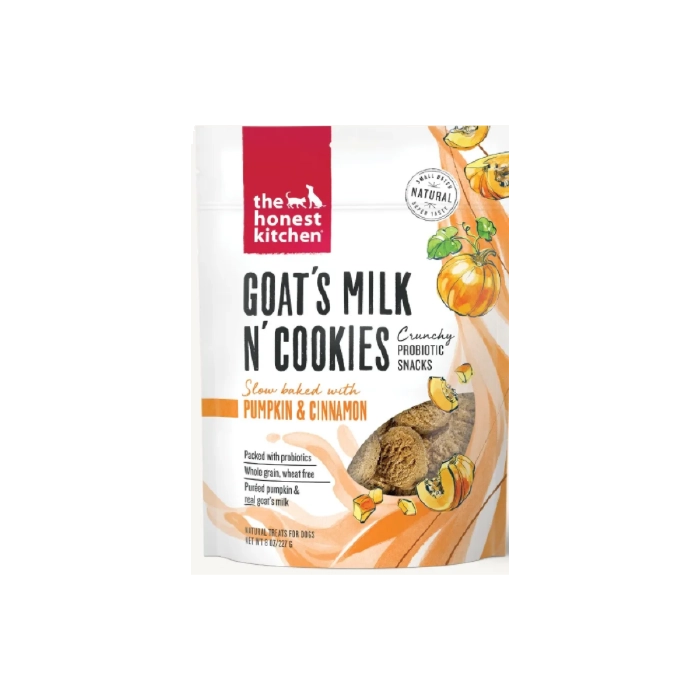 The Honest Kitchen Goat's Milk & Cookies w/ Pumpkin & Cinnamon Dog Treats