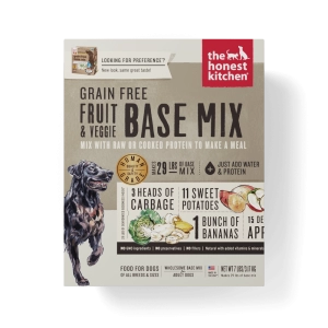 The Honest Kitchen Grain Free Fruit & Veggie Recipe Dog Food Base Mix