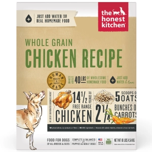 The Honest Kitchen Whole Grain Chicken Dog Food - 10lbs