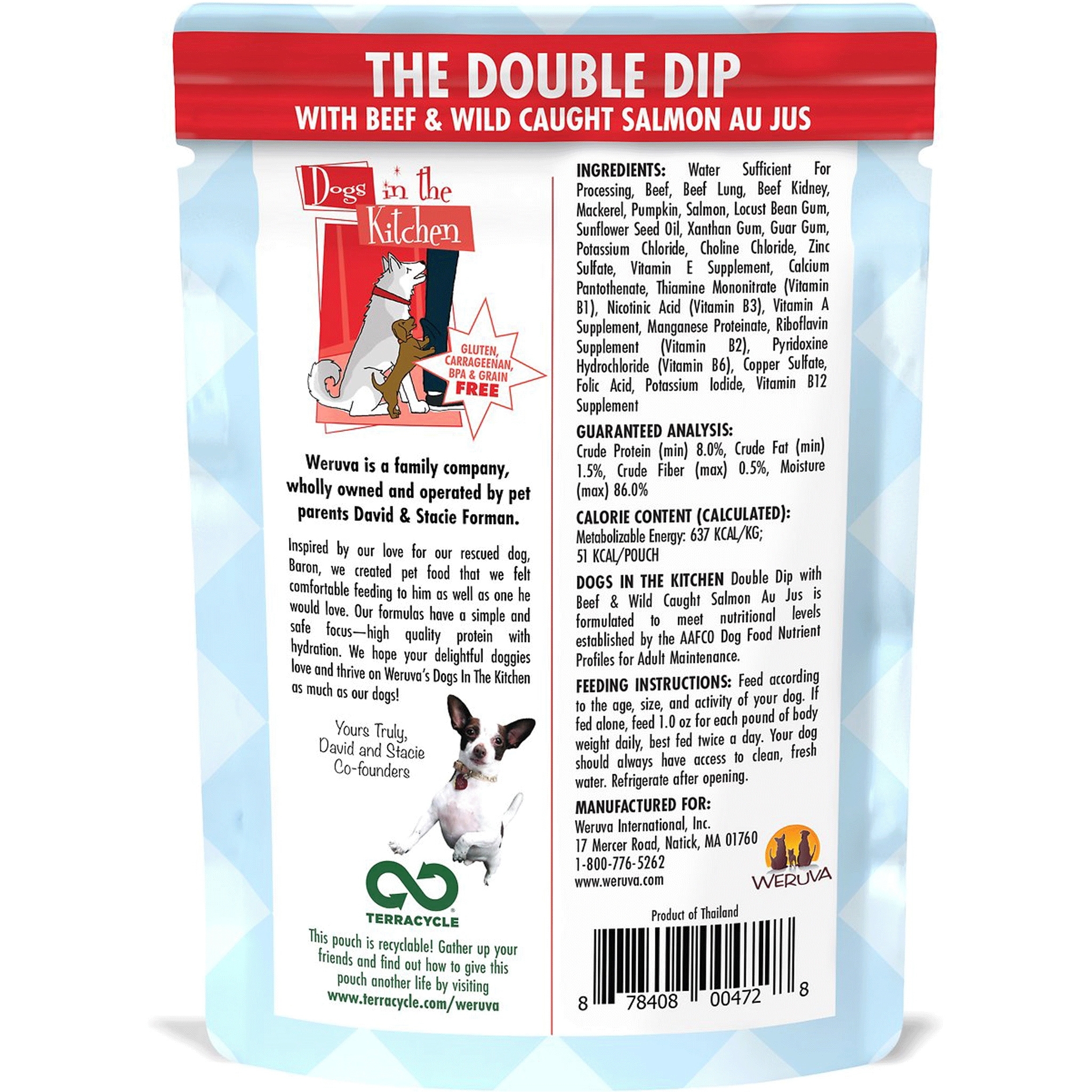 Weruva DITK Pouch The Double Dip Dog Food